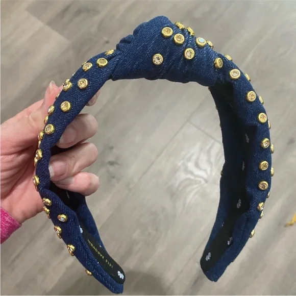 Lele Sadoughi Mixed Crystal Headband - Picture 3 of 3